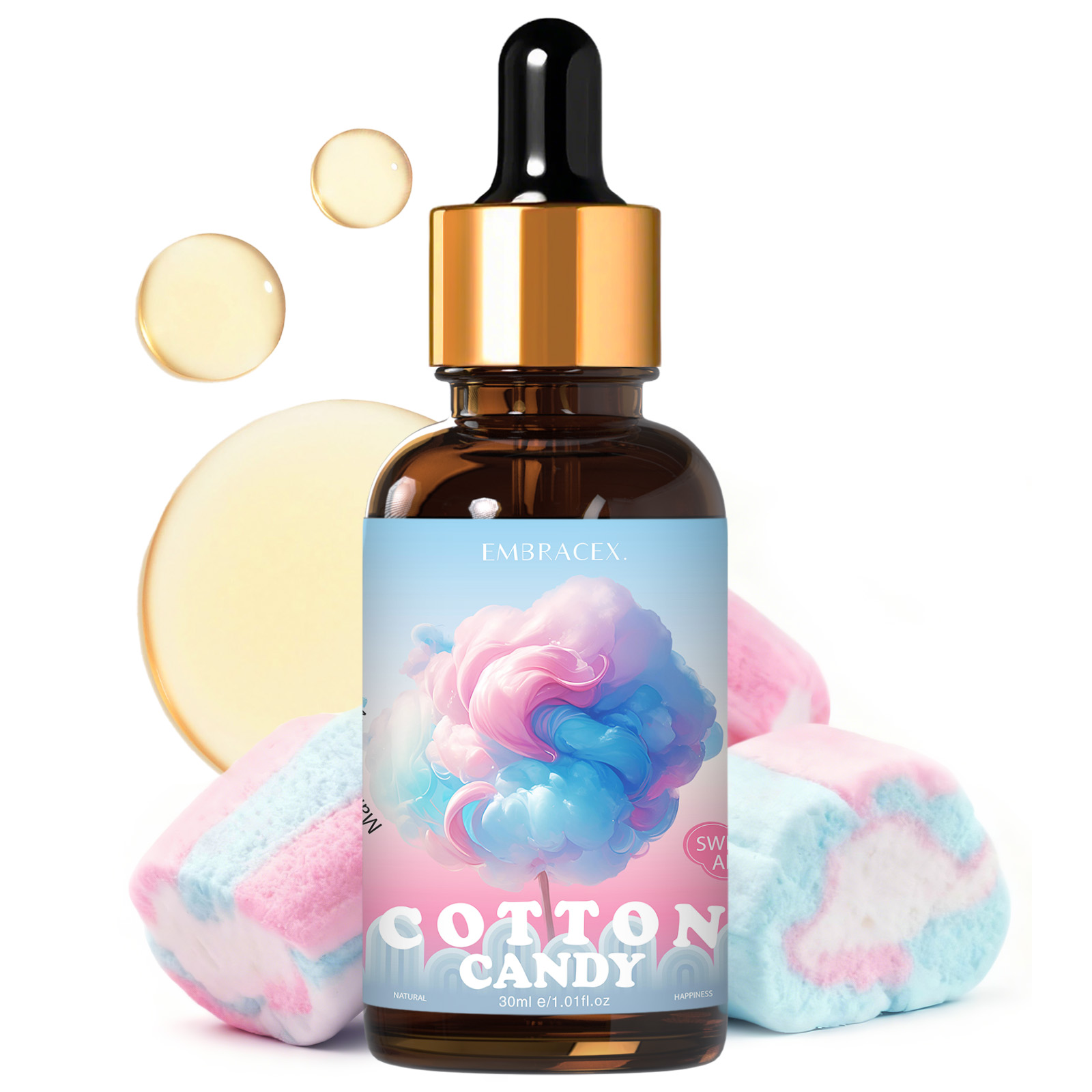 Candle Making Supplies Fragrance Oils - زيت عطري بنكهة حلوى القطن 30