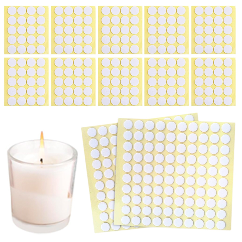 Candle Supplies Kit - 400 قطعة/100 قطعة ملصقات فتيل الشموع
