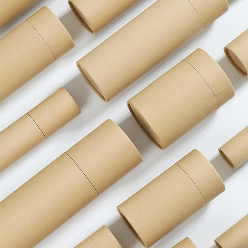 Kraft Paper Box - علبة تغليف أنبوبية للزيوت العطرية، علب