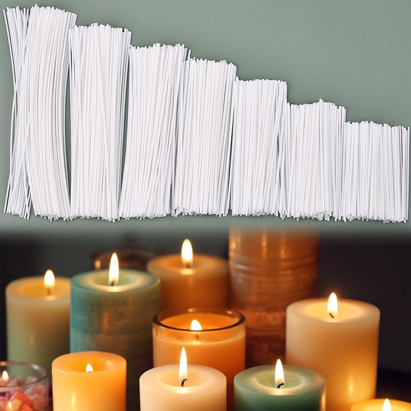 Candle Supplies Kit - 50/100 قطعة القطن الشمع شمعة الفتائل