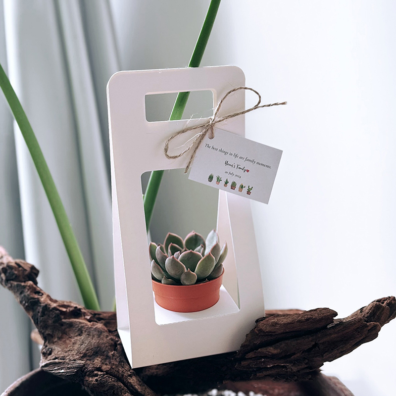 Kraft Paper Box - صندوق هدايا جديد مزدوج الجوانب مقاوم