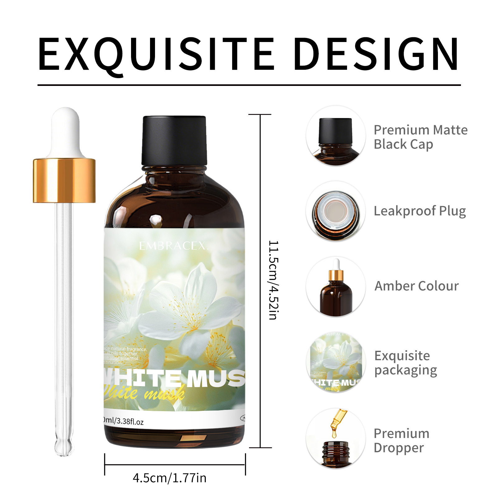 زيت عطري طبيعي من المسك الأبيض - مراجعة Candle Making Supplies Fragrance Oils وسعره