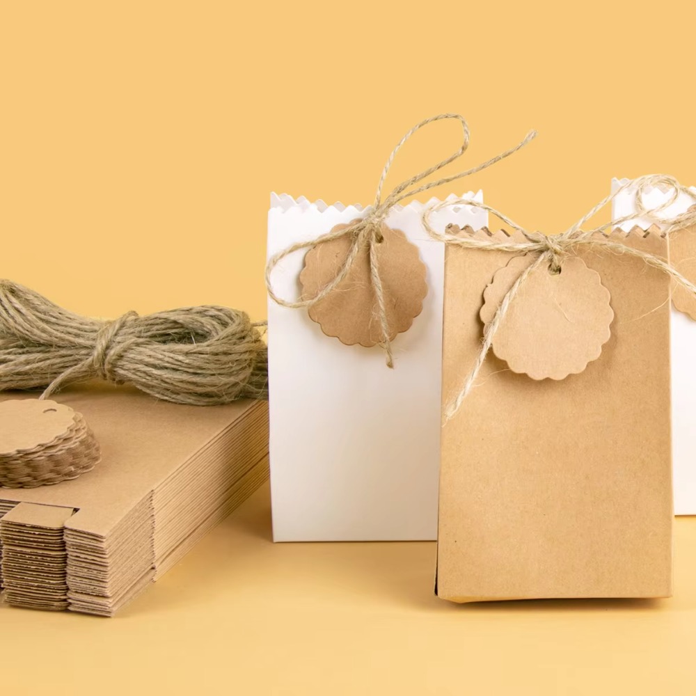 صندوق هدايا متعدد الوظائف من و - مراجعة Kraft Paper Box وسعره
