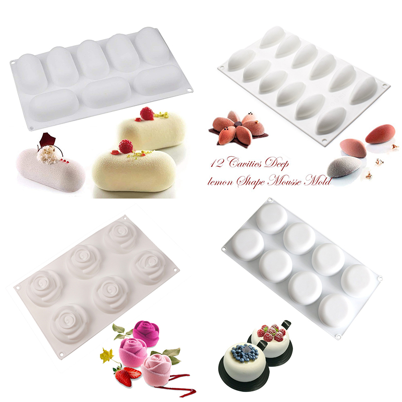 موس كعكة قالب من السيليكون زهر - مراجعة Candle Supplies Eu وسعره