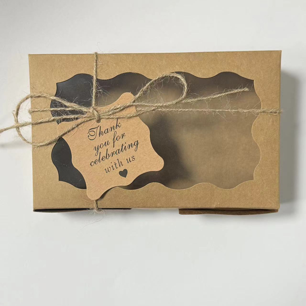 10/30/50 قطعة صناديق ورقية كرا - مراجعة Kraft Paper Box وسعره