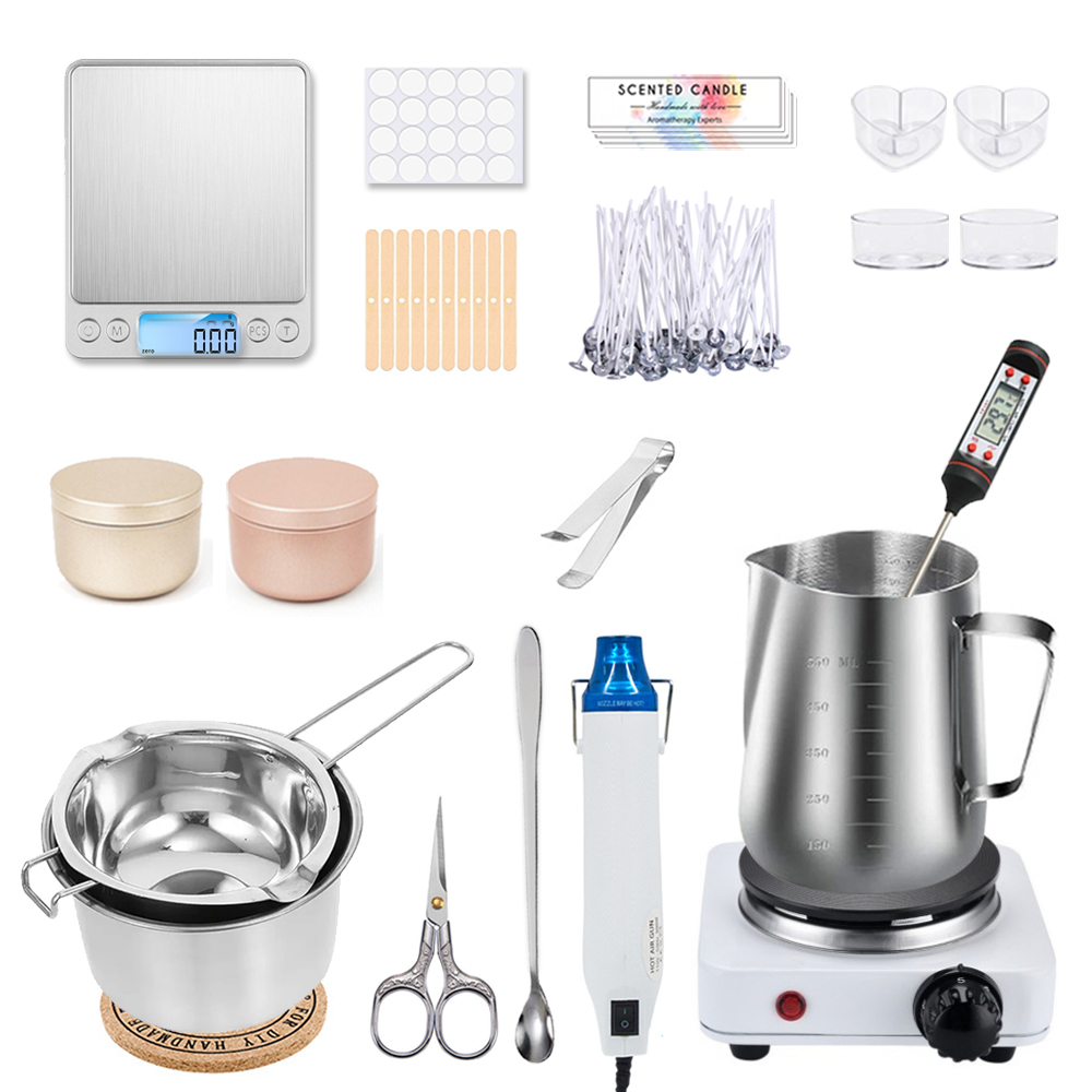 مجموعة أدوات حرفية للشموع DIY  - مراجعة Candle Supplies Kit وسعره