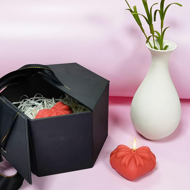 قالب من السيليكون على شكل قلب  - مراجعة Candle Supplies Eu وسعره