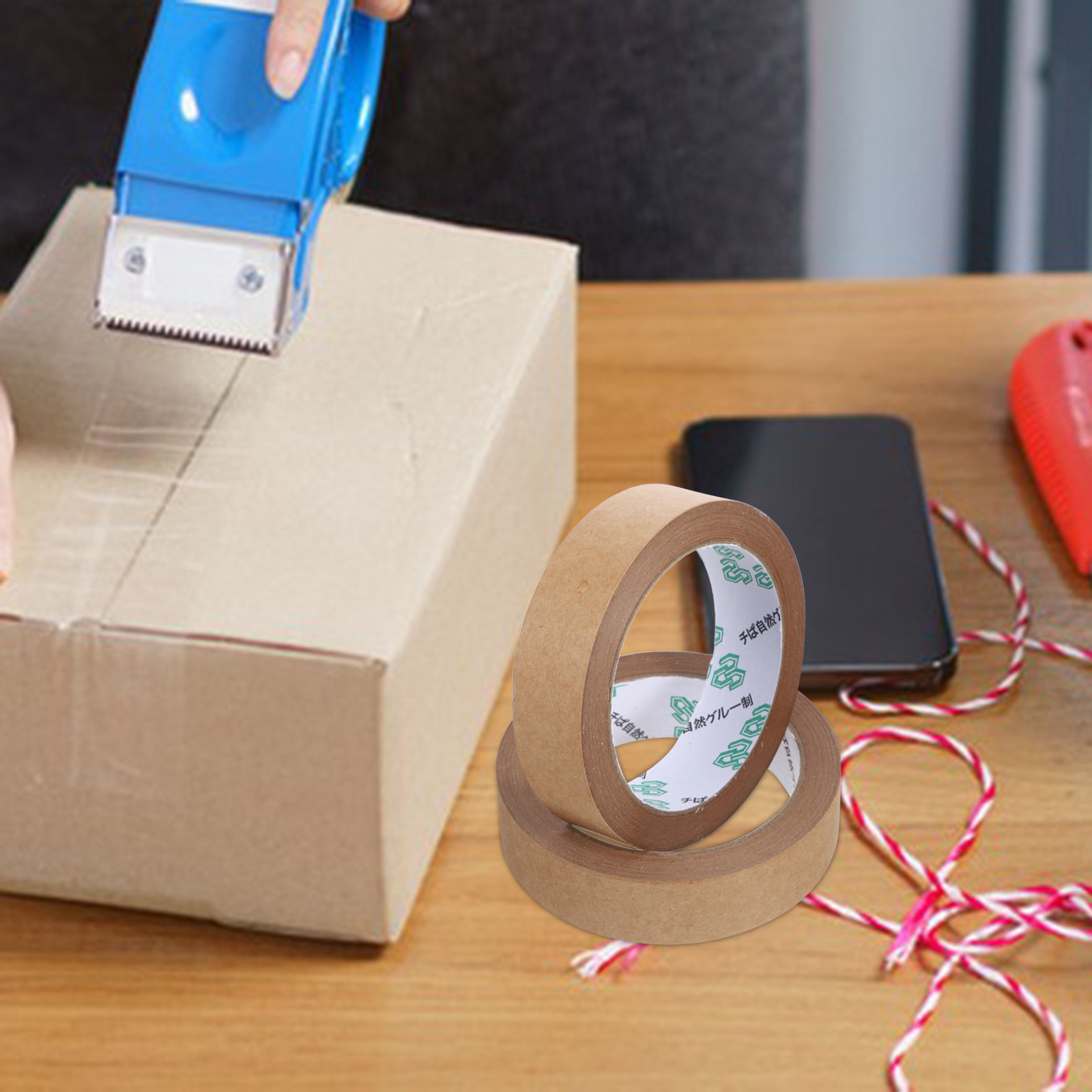 شريط ورق كرافت قابل للكتابة من - مراجعة Kraft Paper Box وسعره