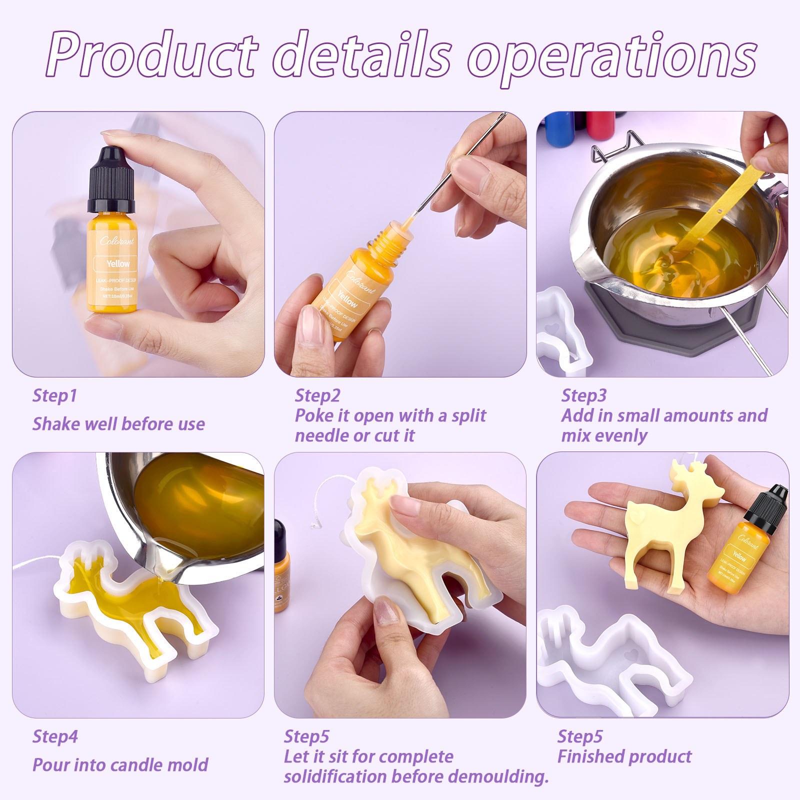 مجموعة أدوات صبغات الشموع مجمو - مراجعة Candle Supplies Kit وسعره