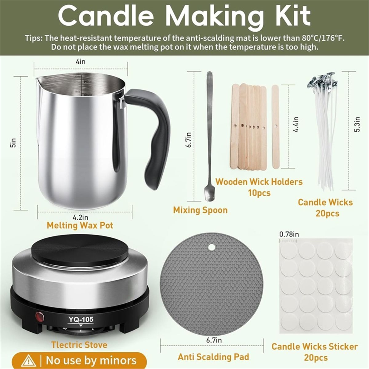 مجموعة أدوات صنع الشموع الجديد - مراجعة Candle Supplies Eu وسعره